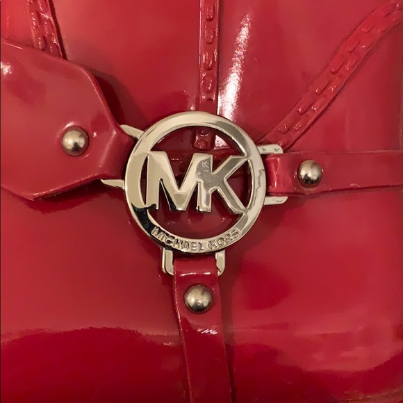 Michael Kors Red Rubber Rainboots - Picture 4 of 4